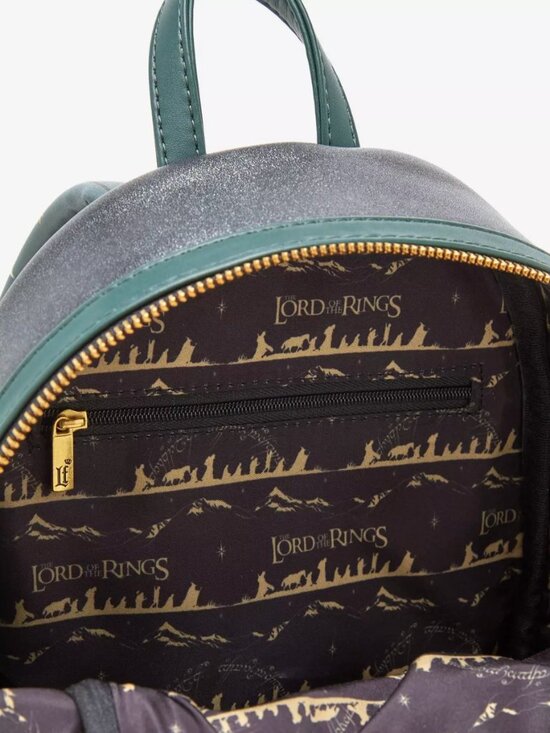 Loungefly The Lord of the Rings Doors of Durin Glow-in-the-Dark Mini Backpack — main image 7